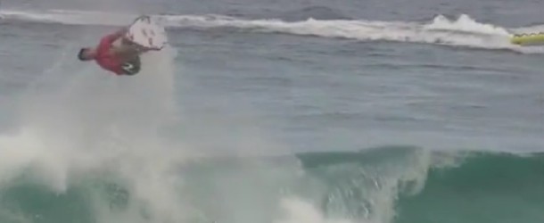 The First Ever Backflip in a Surf Competition