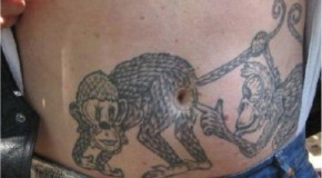 22 Funny But Inventive Belly Button Tattoos