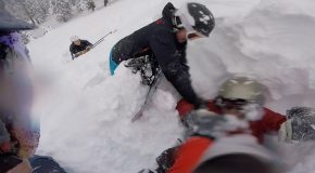 Experienced Snowboarder Buried Under Snow For 10 Minutes