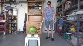 What Happens When You Put 20,000 Volts Into A Watermelon?