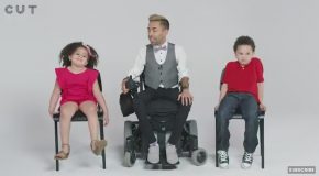Kids Meet A Guy With Muscular Dystrophy