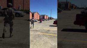 Soldier Lets Mom Ride His Motorcycle And It Ends Terribly