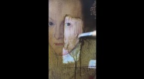 399 Year Old Painting Is Cleaned For First Time