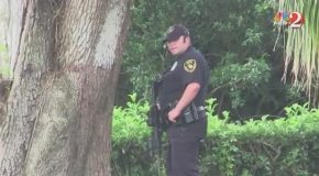Police Have Stand Off With Man Firing BB Gun At Squirrel