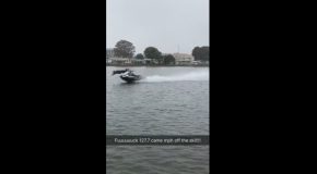 Wipe Out At 127 MPH On A Jet Ski