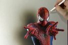 Amazing Spider Man Drawing – How to Draw 3D Art
