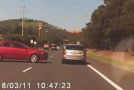 93 Year Old Driver Attempts U Turn On Highway