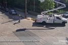 Impatient Driver Moves Crane, Almost Kills Worker Back in His Car