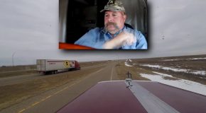 Semi Truck Driver Lost All Self-Control
