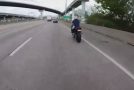 Motorcyclist Recovers From Extreme Wobble At 130MPH