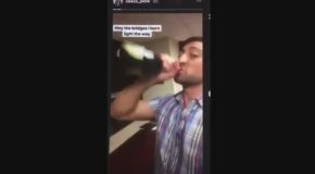 Analyst Trashes Boss’s Office While Popping Champagne Bottles After He Quits His Job