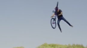 World’s First Quadruple Tail Whip on A Mountain Bike