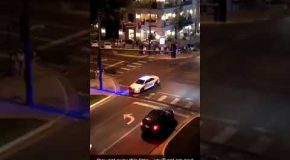 Cop Pulls Over Jaywalkers, Town Goes Wild