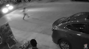Truck Barely Misses Boy Who Chased Ball into Street