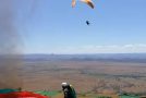 Paraglider Hit by Dust Devil