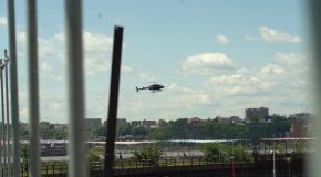Helicopter Loses Control over Hudson River