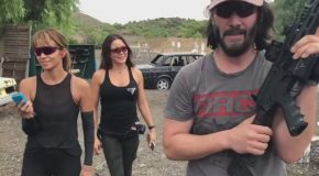 Keanu Reeves MPX Run With Halle Berry