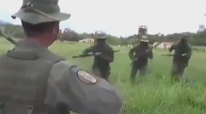 The Venezuelan Army Tries To Scare U.S. Marines