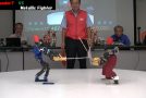 Robot Sword Fighters Going At It!