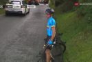 Colombian Cyclist Left In Tears After Being Abandoned