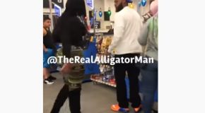 Guy Cheating On His Girlfriend Gets Caught At Walmart!
