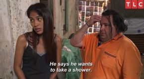 Big Ed Showers With Rose’s Dad And Yes It’s Awkward!