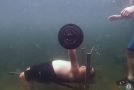World Record For The Most Bench Presses Done Underwater!