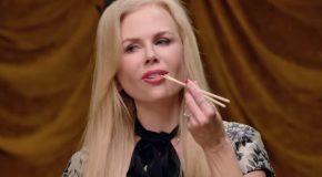 Nicole Kidman Tries Out Some Bug Meals!