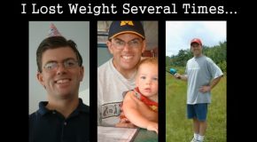 Overweight Man Loses 100lbs In A Year!