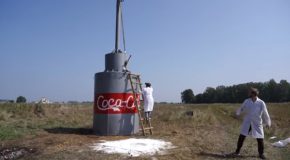 10,000 Liters Of Coke And Mentos, What Happens Next?