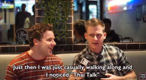 This White Guy Speaks Thai Just Like The Locals!