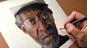 Time Lapse Of A Hyperrealistic Drawing Made With Color Pencils!