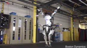 Atlas The Robot Does Some Parkour!