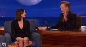 Aubrey Plaza Talks About Being Ready For A Zombie Apocalypse On The Conan O’Brien Show!
