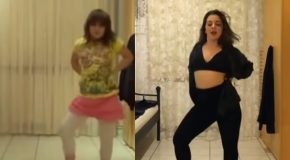 Laura Documents Her Dance Improvement On Womanizer By Britney Spears!