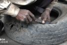 Scrap Tires Getting Made Into Shoes In India!
