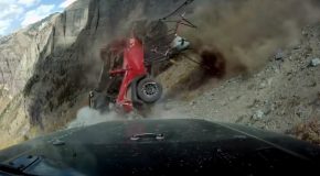 Jeep Wrangler Falls Off Black Bear Pass