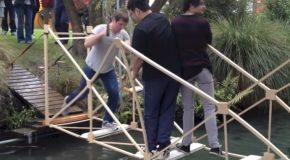 Check Out This Interesting Bridge Building Competition!