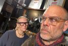 Alton Brown From Good Eats Cooks With His Wife, Both Are Drunk!