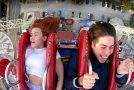 Amusement Park Rider Experiences Every Emotion Possible!