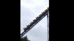 How This Man Got Stuck On A 300ft Rollercoaster For 90 Minutes!
