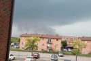 Man Filming Rain Clouds Suddenly Gets Hit By Tornado!