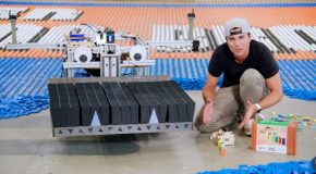 Check Out The World Record Domino Robot!