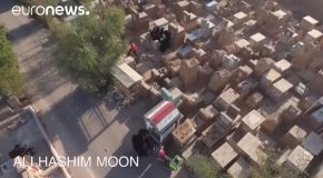 Beautiful Drone Footage Of The World’s Biggest Cemetery In Iraq!