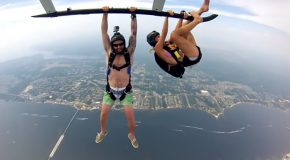 Epic Skydiving From A Helicopter!