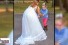 Little Girl With Autism Thinks Bride Is Cinderella!