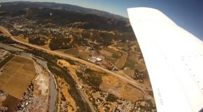Camera Dislodges From Airplane, Lands In A Pig Pen!