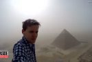Teenager Climbs Up A Pyramid In Egypt Illegally!