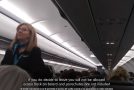 The Funniest Flight Attendant Making Passengers Laugh!