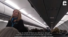 The Funniest Flight Attendant Making Passengers Laugh!